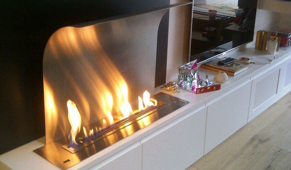 Bio Ethanol Burner Inserts with Remote Control AFIRE