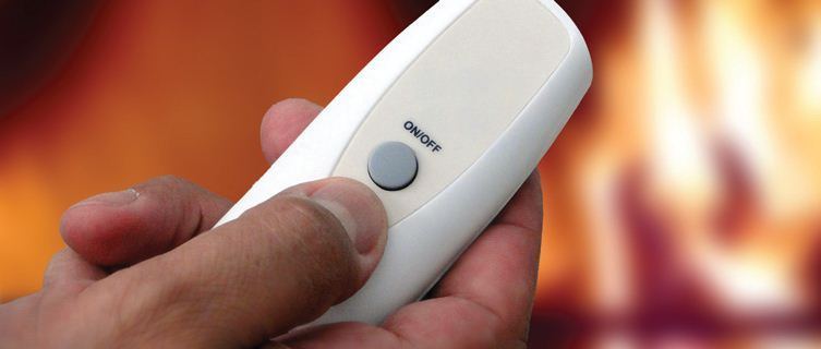 Remote control for ethanol fireplaces and burner inserts AFIRE