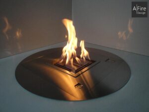 Round ethanol burner BR72 – 72 cm / 28 in – automatic by AFIRE