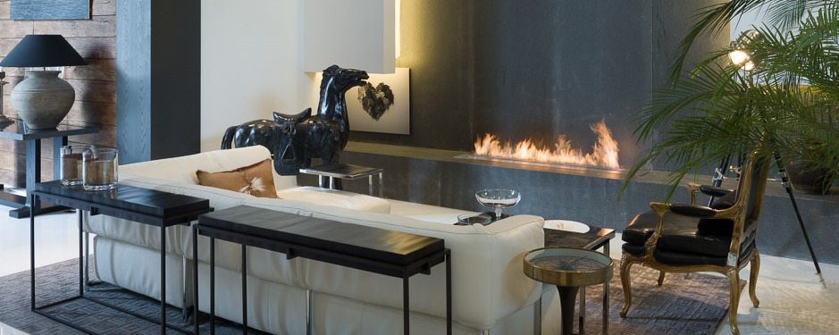 Design Ethanol Fireplace Install It With A Built In Bio Burner