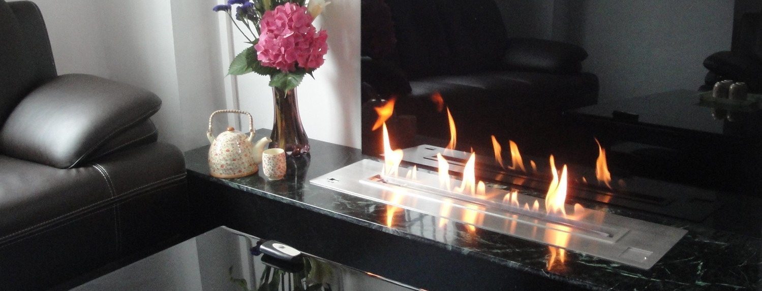 Cheminées design: les idées de foyers ethanol afire