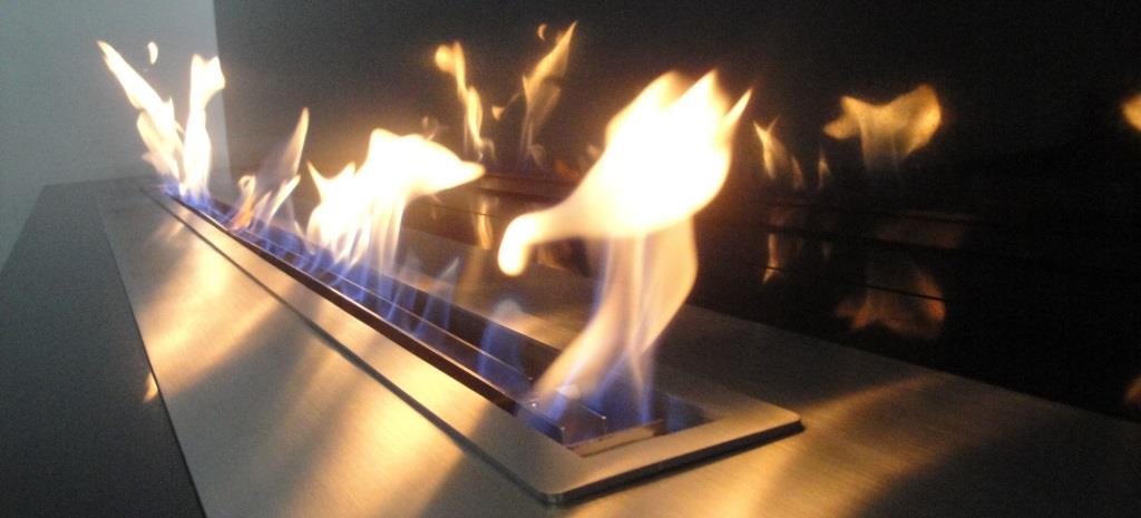 Chimeneas de diseño : ideas de quemadores de bioetanol