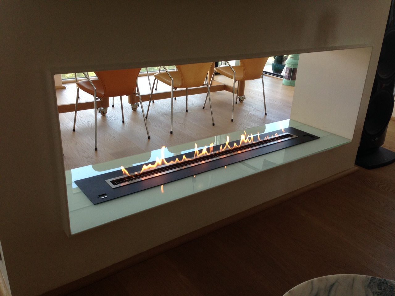 RemoteControlled Ethanol Fireplace & Ethanol Burner Insert