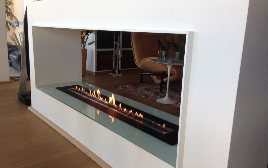 Remote-Controlled Ethanol Fireplace & Burner Insert