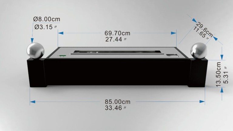 Ethanol Brenner für Kamine und ferngesteuerte Einsätze AFIRE