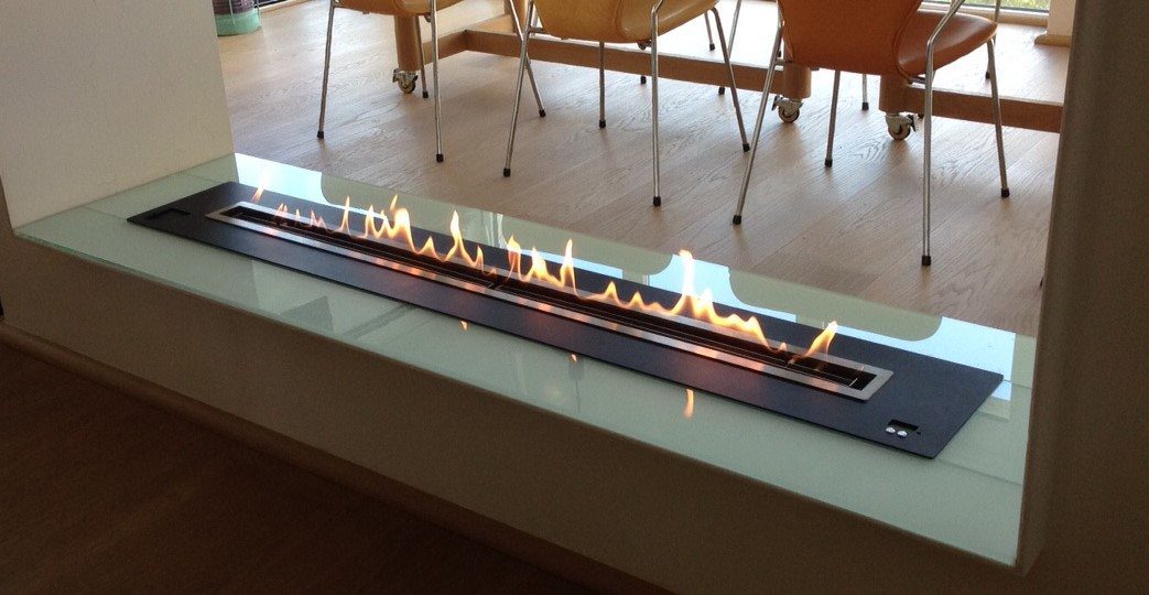 XXL bio ethanol burner insert