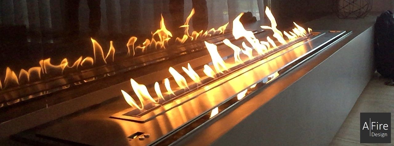 Ethanol fireplace insert