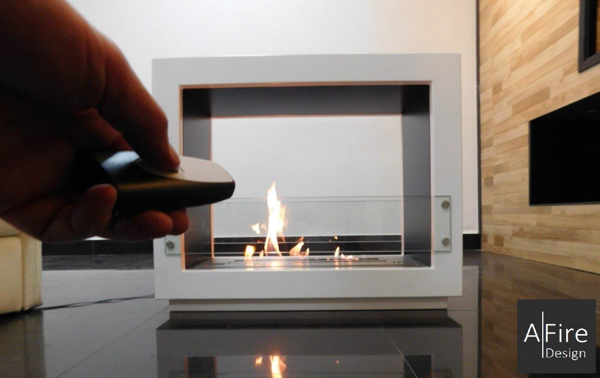Minimalist design ethanol fireplace