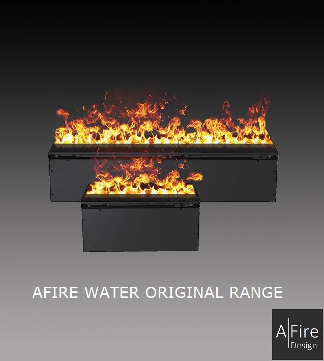 Water Vapor Electric Fireplace with Cold Flame AFIRE ORIGINAL