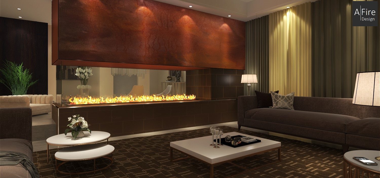 Water Vapor Fireplace For Hotel Restaurant And Public Places
