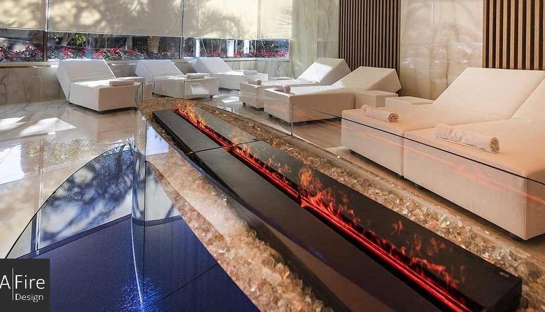 XXL fireplace | 3D water vapor fireplace or XXL ethanol burner insert?