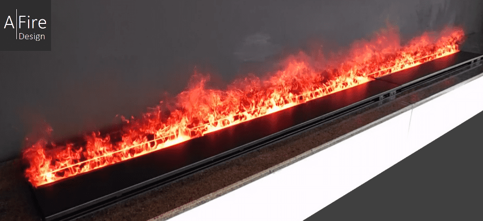 Cheminée à Vapeur d’Eau Flamme 3D – La Sécurité Cheminée à 100%