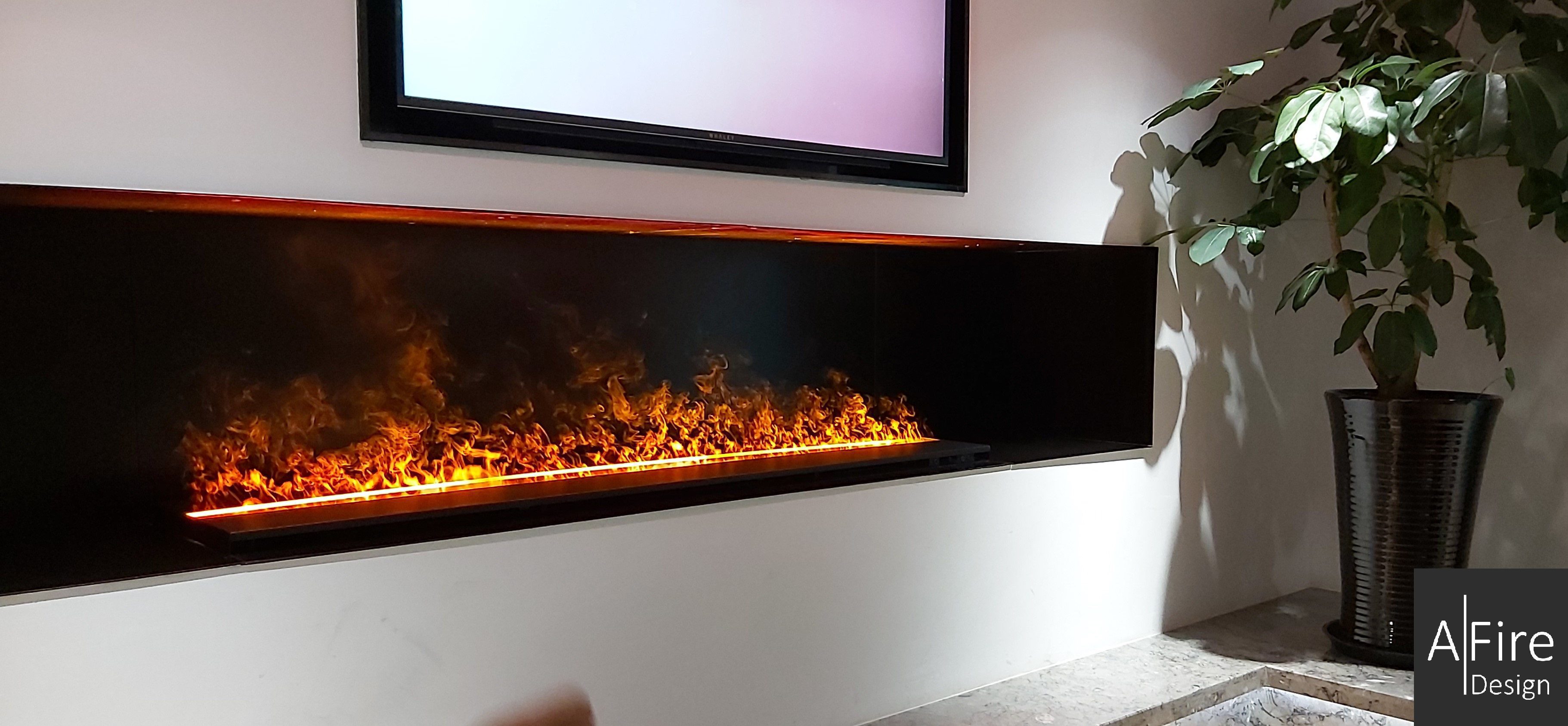 Ethanol fireplace burner insert advantages