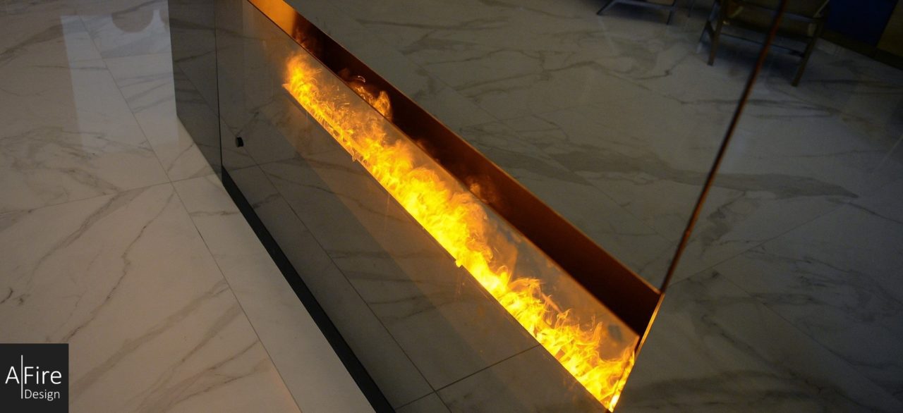 Chimenea moderna de vapor de agua | Chimeneas decorativas AFIRE