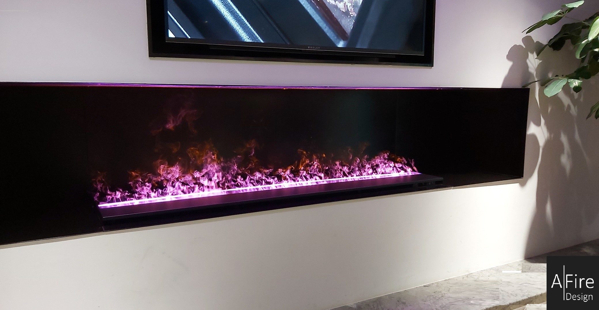 Modern Water Vapor Fireplace AFIRE Decorative Fireplaces