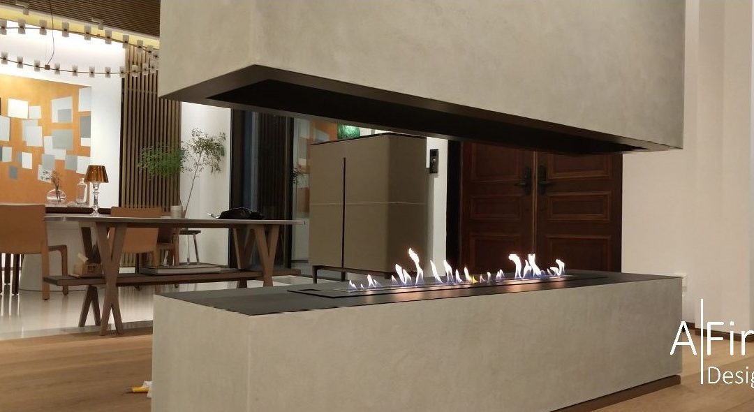 Ethanol burner insert for renovation or interior design | AFIRE