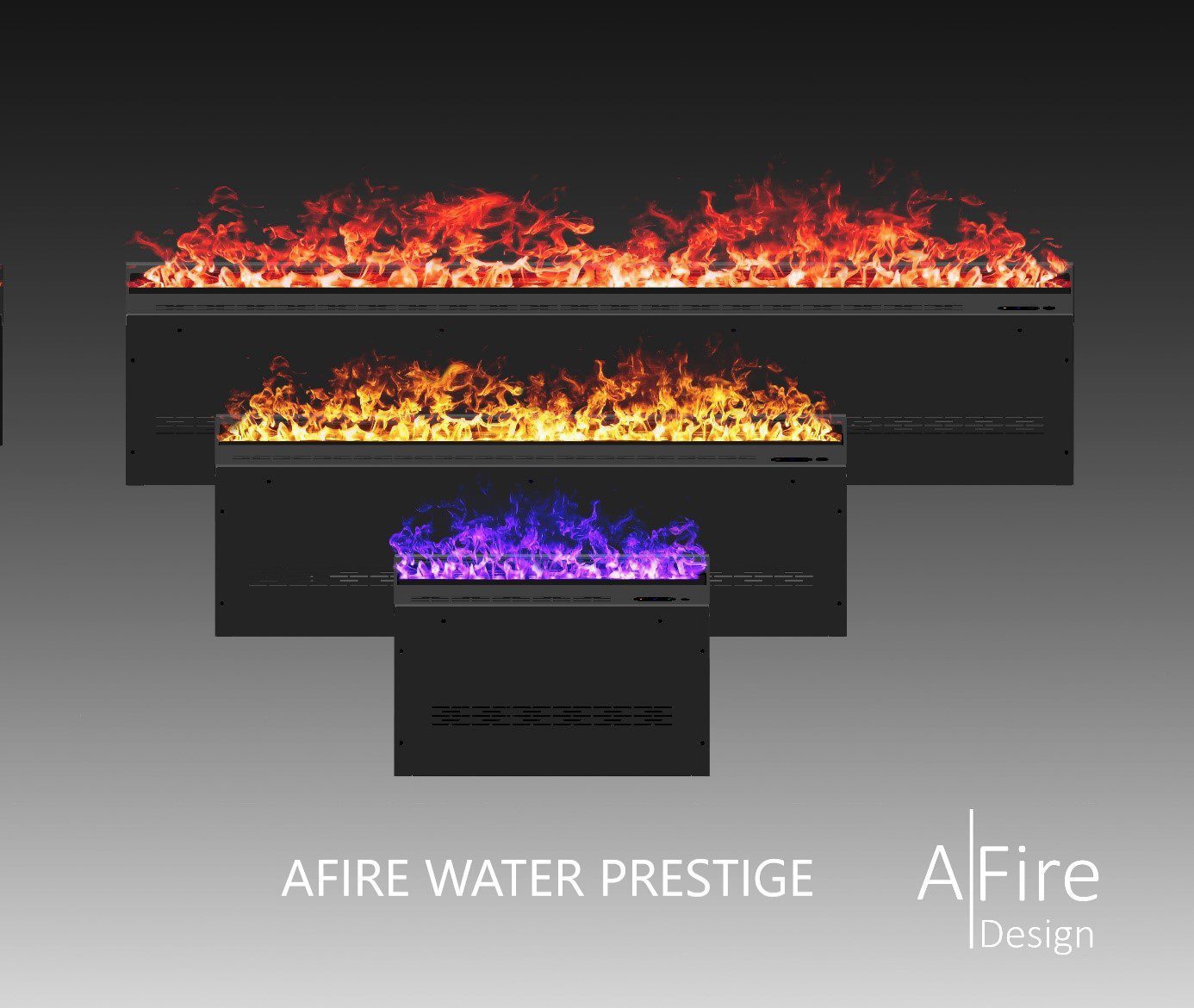 Linea Prestige caminetti elettrici ad acqua