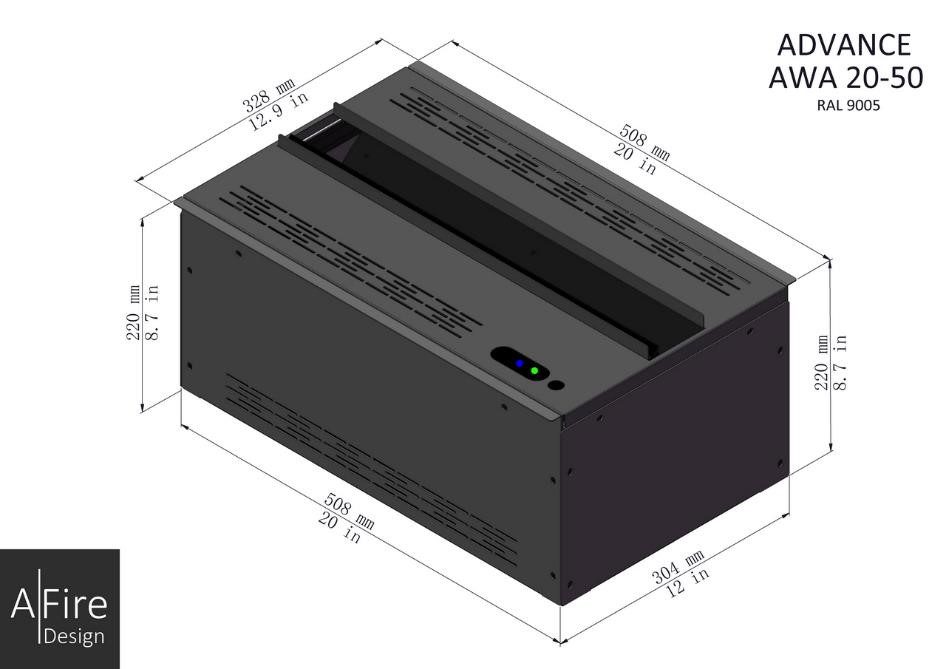 AWA 20-50 dimensions