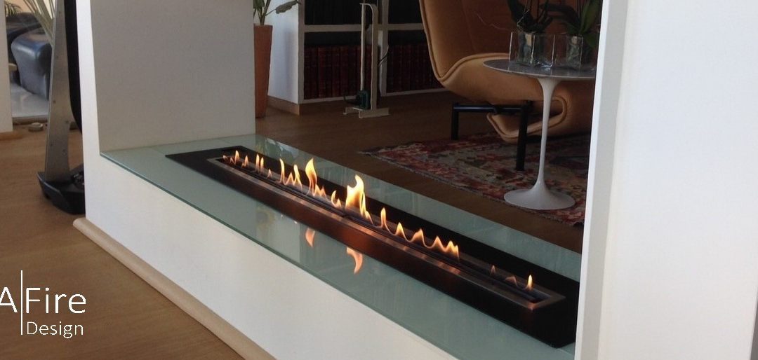 XXL remote-controlled ethanol burner, the ideal solution for your fireplace