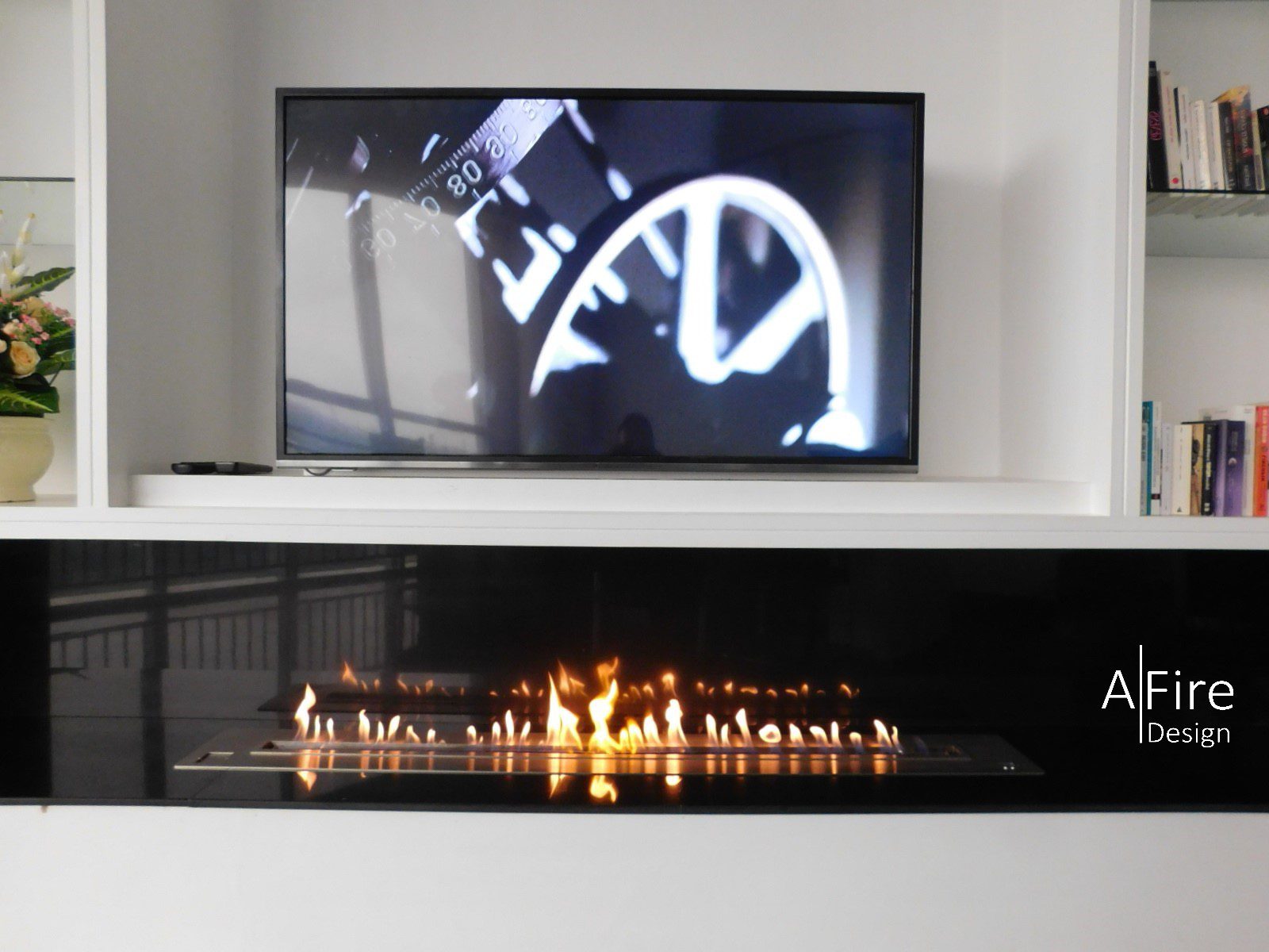 XXL remotecontrolled ethanol burner, the ideal solution for your fireplace