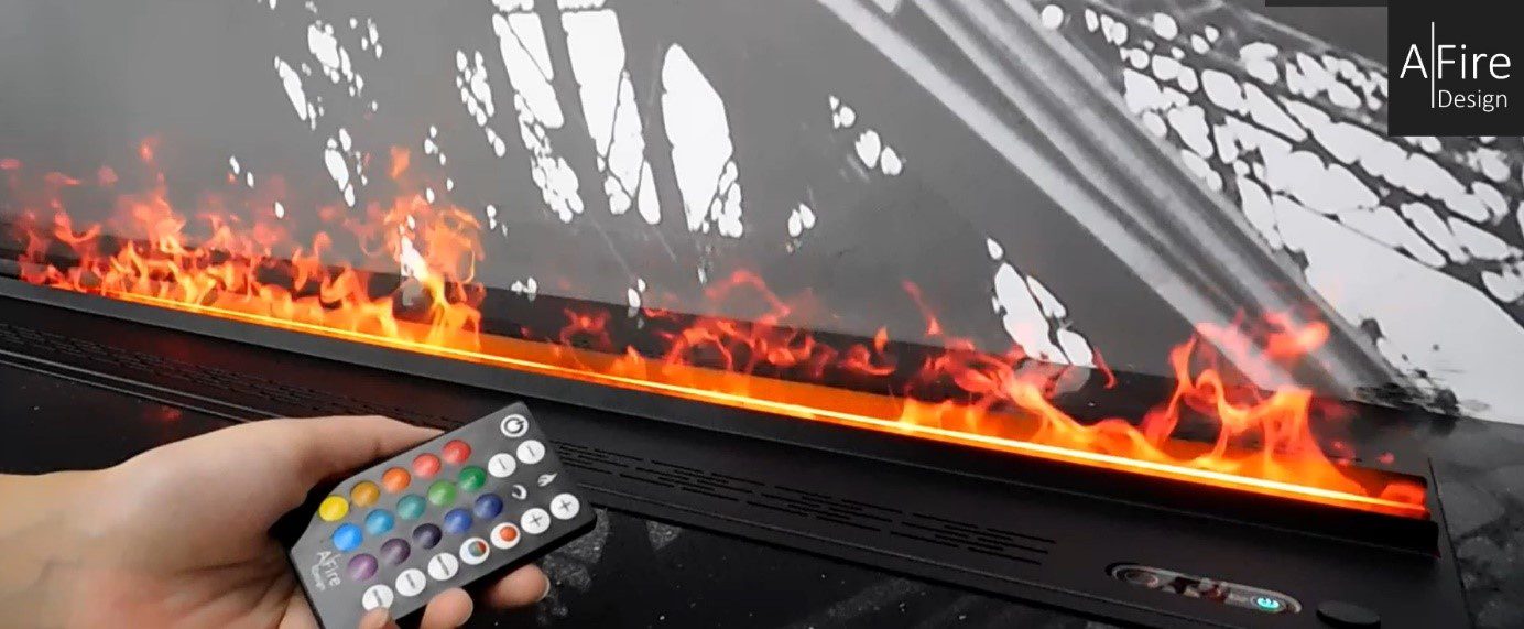 remote-controlled-water-vapor-fireplace-insert Remote controlled water vapor fireplace insert