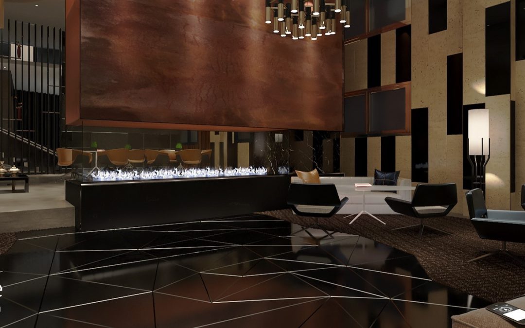 Cheminée pour hôtel restaurant, commerce et lieux publics