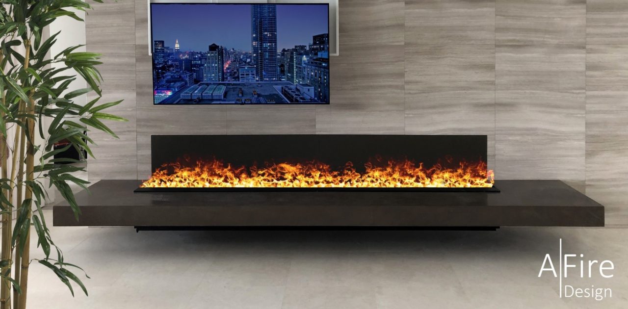 Modern highend fireplace AFIRE ecofriendly and design fireplaces