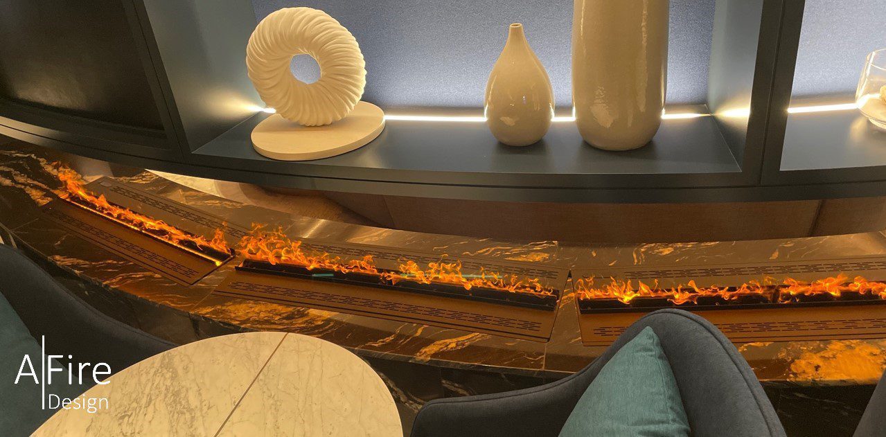 Cheminée électrique décorative