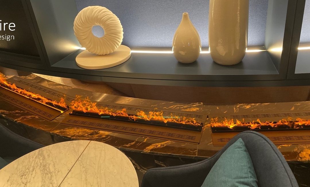 Decorative electric fireplace | Ethanol burner & water vapor fireplace