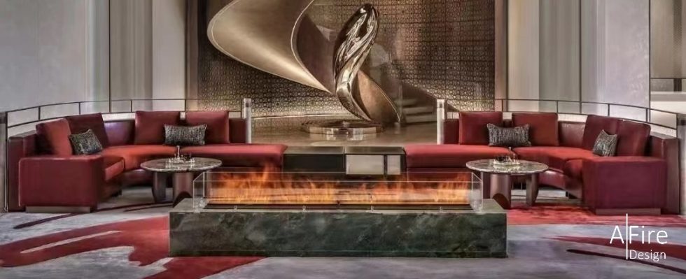View of High-end electric fireplaces | AFIRE