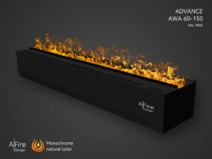 Wasserdampf-Kamin-Einsatz ADVANCE 150 cm natürlichen Flammen