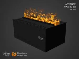 Insert à vapeur d'eau ADVANCE 50 cm flammes naturelles