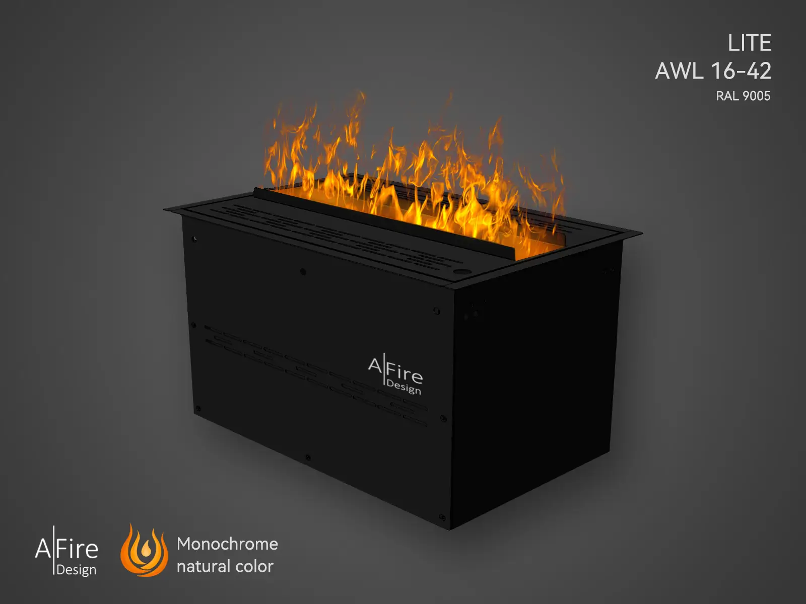 Caminetto elettrico ad acqua LITE 42 cm