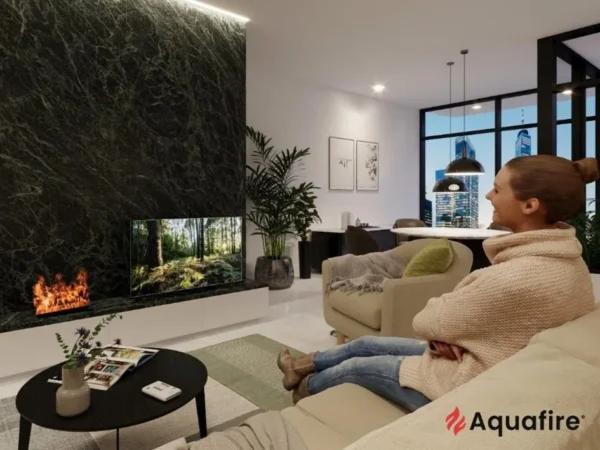 LITE water vapor fireplace inserts range Aquafire by AFIRE