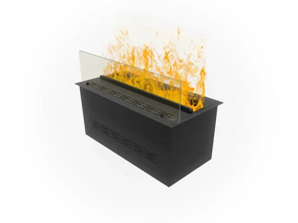 Wasserdampf Elektrokamin zum Einbau LITE 42 cm mit Kristallglas Aquafire von AFIRE