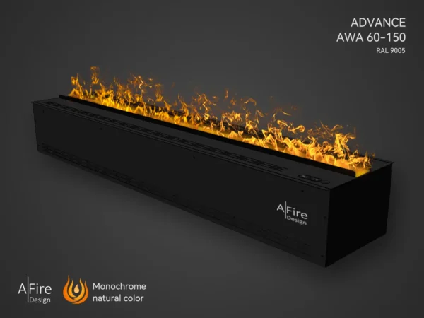 Water vapor fireplace insert ADVANCE 60 in 150 cm natural flames