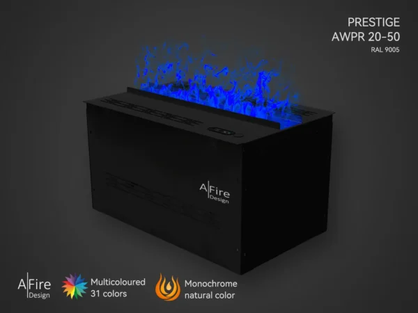 Water vapor insert Prestige 20 in 50 cm blue flame