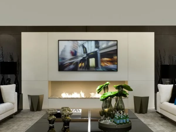 BX120 automatic bio ethanol burner insert