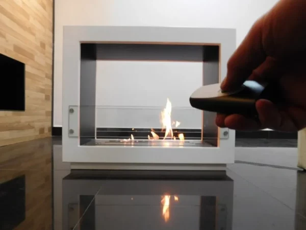 Floor-standing double-sided ethanol fireplace ARCH – 85 cm / 33 in – AFIRE