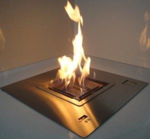 Square ethanol burner BC50 – 50 cm 20 in – automatic by AFIRE