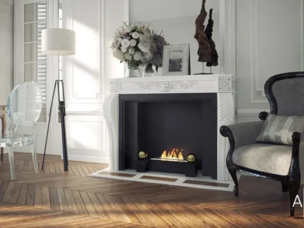 Bio-ethanol brander voor traditionele open haard