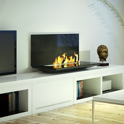 Chimenea bioetanol para colocar