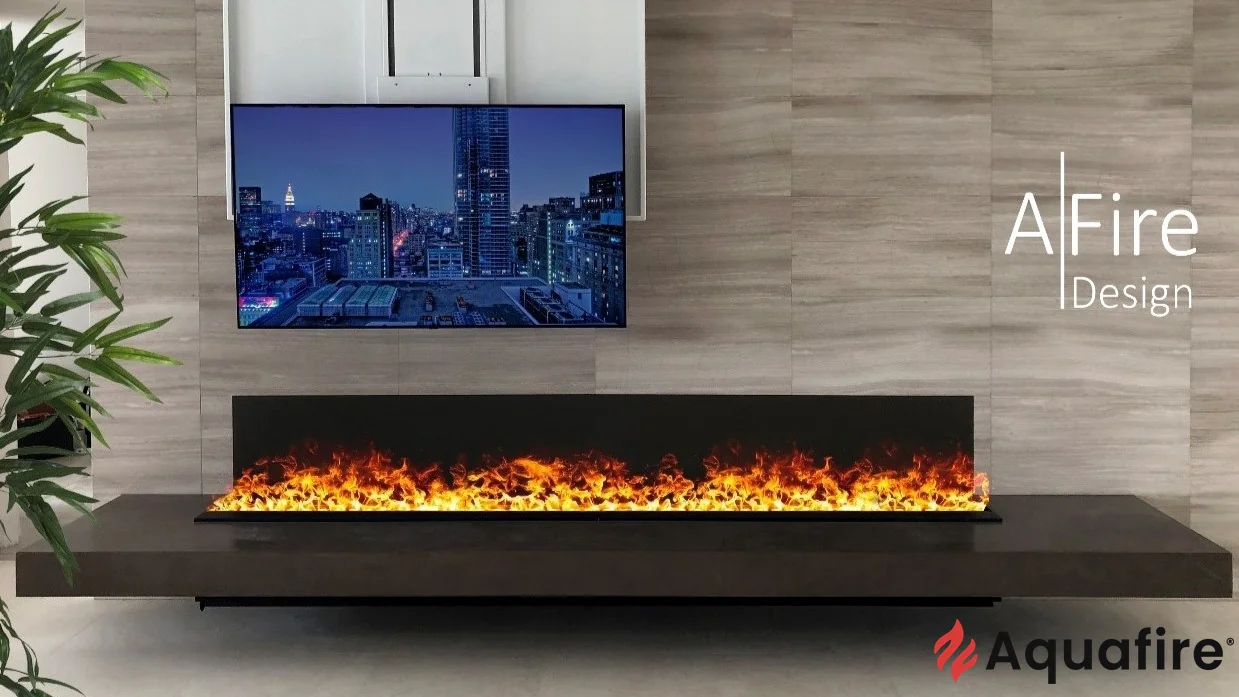 Decoratieve waterdamp haard Aquafire van AFIRE