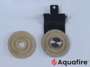 Difusor de aroma Aquafire de madera de haya para chimenea de vapor de agua